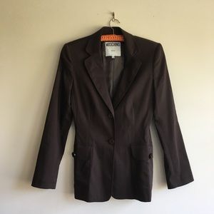 VINTAGE Moschino Jeans Wool Blend Blazer